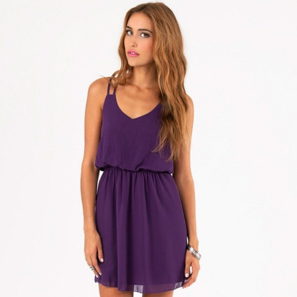 Tobi Purple Dress
